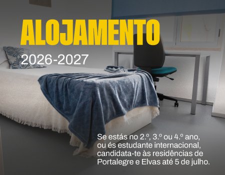 Candidatura a Residências de Estudantes do Politécnico de Portalegre (2026/2027)