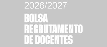 Constituição de bolsa de recrutamento de docentes